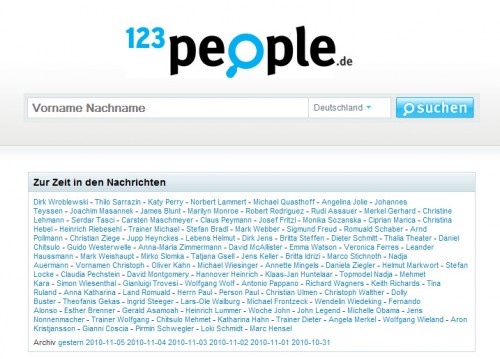 123People Suche