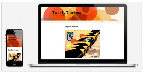 WordPress 3.6 Theme Twenty Thirteen