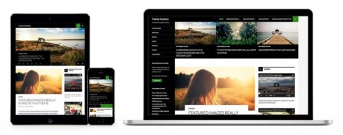 WordPress 3.8 Theme Twenty Fourteen