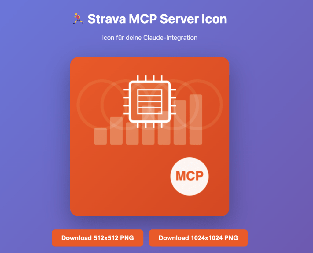 Strava MCP Server App Icon